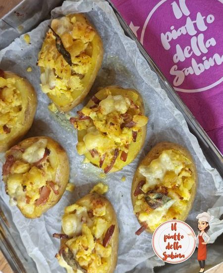 GUSCI DI PATATE CON SPECK E UOVA